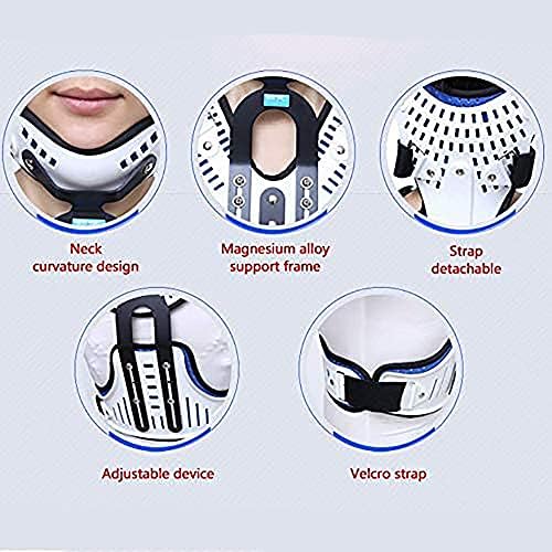 Orthosis Cervical Thoracic Halo Brace, Head Neck Chest Orthosis Adjustable Cervical Thoracic Orthosis U Lumbar Support, Angle Adjustable Breathable