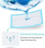 Baby Disposable Underpad 100 Count Incontinence Changing Pad Baby Diapers Newborn Pads Soft Breathable Waterproof Leak Proof Quick Absorb 13X18 Inch