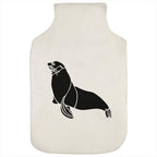Azeeda 'Sea Lion Silhouette' Hot Water Bottle Cover (HW00049171)