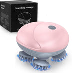 Upgraded Handheld Pet Massager for Dogs and Cats, Electric Cat Dog Massager, with 4 Rotatable Massage Heads, Three Modes, for Relieving Tight Stiffness Muscles, Promote Bonding