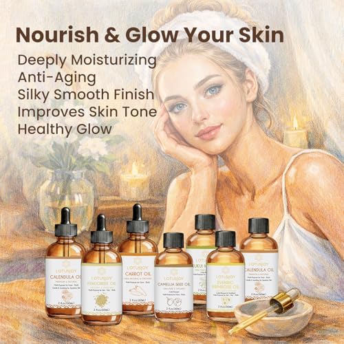Calendula Oil, Premium & Natural, Multi-Purpose for Face & Body, Gentle & Soothing for Sensitive Skin, 2 fl oz (60mL)