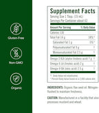 Flora - Flax Oil - Cold-Pressed, Unrefined, Organic Flax Seed Oil - Contains Omega-3 & Omega-6 - Non-GMO & Gluten-Free - Keep Chilled - 32 fl. oz. Amber Glass Bottle