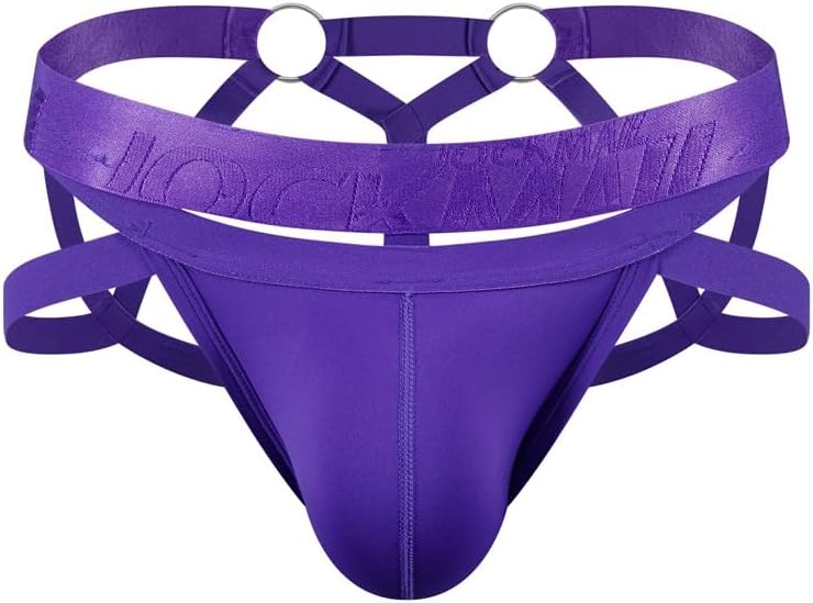 JOCKMAIL Jockstrap for Men Mens Thong Athletic Supporters Jock Strap Male Underwear