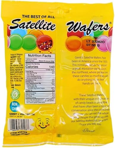 Gerrit's Satellite Wafers 1.23 Ounce Bag ( One Bag)