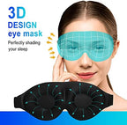 3D Sleep Mask, 100% Blackout 3D Contoured Sleep Eye Mask, Comfortable & Super Soft Sleeping Mask with Adjustable Straps for Women, Men, Sleeping Travel Yoga Naps (Peony Flower - Pack of 1)