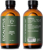 Eve Hansen Organic Eucalyptus Essential Oil 4oz | Topical & Aromatherapy | Sauna Essential Oil