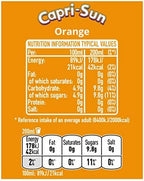 Capri Sun Orange Juice Drink 200 Ml (pack Of 40)