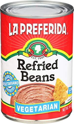 La Preferida Refried Beans, Vegetarian and Low Fat, 16 oz