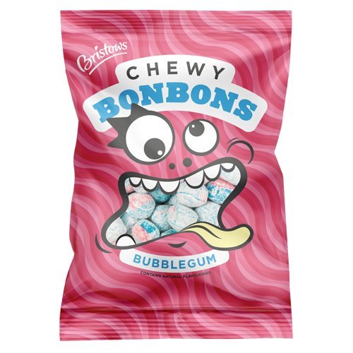Bristows Chewy Bubblegum Bon Bons 150g