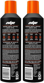 Edge Shaving Gel for Men, 9.5oz, 2 Pack Mens Shave Gel with Aloe, Mens Shaving Cream Sensitive Skin Shave Gel - Moisturizes, Protects, and Soothes
