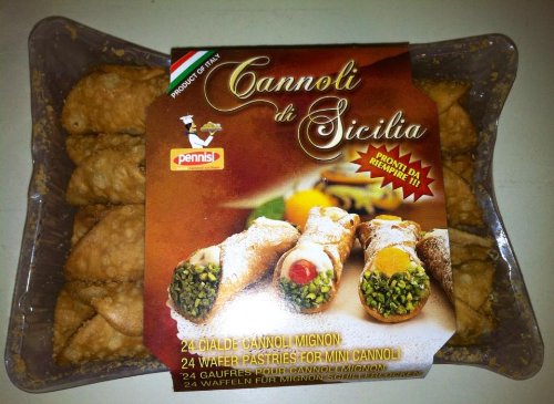 CANNOLI di SICILIA 24 MIGNON CANNOLI