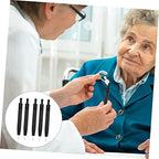 Healeved 5pcs Practical Hearing Aid Cleaner Electronic Cleaning Brush Non-Slip Handle Small Brush for Cleaning