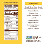 Simple Mills Almond Flour Crackers, Family Size, Fine Ground Sea Salt - Gluten Free, Vegan, Healthy Snacks, 7 Ounce (Pack of 1)