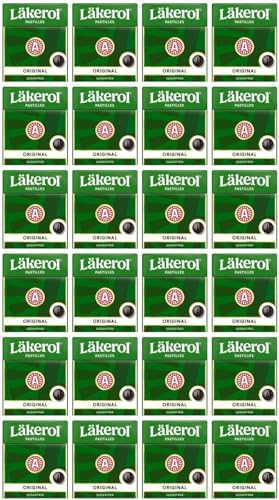 Cloetta Lakerol Original Pastilles 24 Boxes of 25g