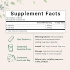 Nitric Oxide Supplements for Men & Women 3,600mg, 240 Bisected Tablets | 80 Servings | Max Strength Nitric Oxide Booster with L-Arginine & L-Citrulline