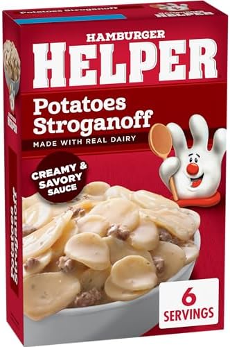Hamburger Helper Potatoes Stroganoff, 5.0 Ounces, 12 per Case