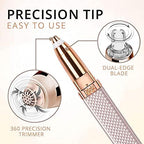 Hair Removal for Women, 2 In1 Eyebrow Epilator Eyebrow Trimmer Body Hair Groomers Electric Hair Remover for Eye Brows Hair Removal Lip Hair Shaver Hair Removal Device