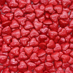 Red Double Heart Sprinkles Edible Heart Cake Decorating Cake Decorations Cupcake Toppers Cookie Decorating Perfect for Cakes, Cupcakes, Desserts Toppings 3OZ