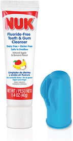 NUK Infant/Baby Tooth and Gum Cleanser with 1.4 Ounce Toothpaste