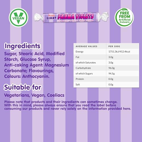 Swizzels Matlow Giant Parma Violets (1 X 24)