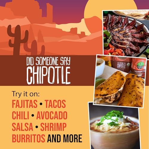 Organic Fajita Seasoning - Did Someone Say Chipotle by Flavor Seed, Carnivore & Keto Friendly Blend for Chili, Beef, Chicken, Seafood, Burrito & Enchilada, No Sugar, 5oz Resealable Pouch