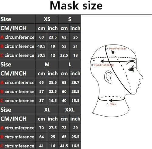 Black Rubber Mask Latex Hood with Red Trim Back Zipper Open Eyes Mouth Club Wear Costume