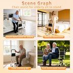 Stand Assist Aid for Elderly Chair Couch Standing Aids and Supports Hip Knee Surgery Recovery Aid Adjustable,Mobility Aids Tool Help get up for Seniors Bedside Toilets Bathrooms