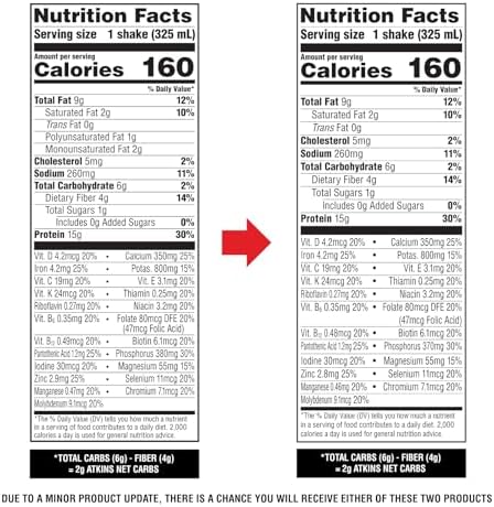 Atkins Dark Chocolate Royale Protein Shake, High Protein Shakes, Low Glycemic, Low Carb and Low Sugar Chocolate Flavored Protein Shakes, Keto Friendly, 12 Count
