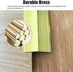 CMYUN Brass Non-Slip Transition Strip, Doorway Threshold Ramp for Uneven Floors Within 15 Mm, Flooring Edge Reducer for Tile/Wood/Vinyl/Laminate