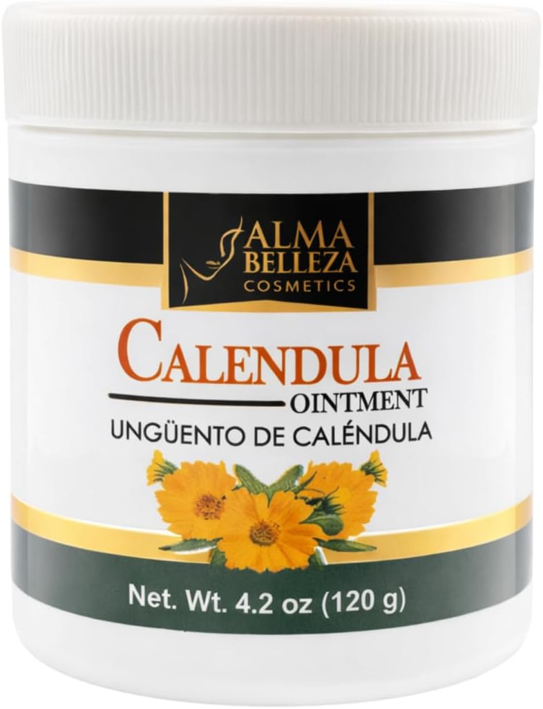 Calendula Ointment - Natural First Aid for Minor Burns, Cuts, Scrapes, Insect Bites, and Sunburn Relief (4.2 oz)