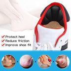 Adhesive Back of Heel Cushion Pads, Heel Grips Inserts for Women Men, Prevent Heel Pain and Improve Shoe Fit, 2PCS-Black+2PCS-Black+2PCS-Black