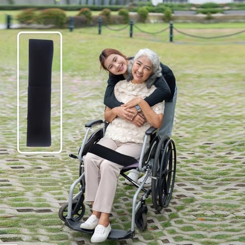 Wheelchair Thigh Leg Strap Wide Elastic for Keeping Legs Together Users Elderly Dementia Paralysis Parkinson Support Strap Wheelchair Thigh Leg Strap Wheelchair Strap Seat Belt Leg Support Strap