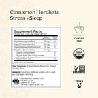 Yogi Tea Cinnamon Horchata Stress & Sleep - 16 Tea Bags per Pack (4 Packs) - Organic Sleep Tea - Supports a Restful Sleep - Includes Ashwagandha, Passionflower & Apple Cider Vinegar