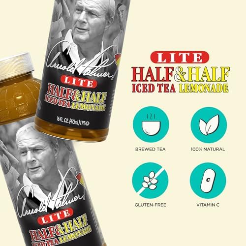 Arizona Premium Brewed Arnold Palmer Bottled Tea 16-Ounce | 12-Count