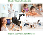 3 Pack Ophthalmic 14-Pinhole Eye Occluder for Vision Test, Portable Handheld Eye Exam Tool for Ophthalmologists Orthoptists and Optometrists Black