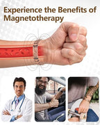 Feraco Copper Bracelet for Men-Magnetic Bracelets 99.99% Pure Copper Jewelry Gift with Adjustable Sizing Tool, Magnetic Field Therapy Jewelry with Eagle Pattern