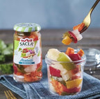 SACLA Italian Giardiniera | Pickled Mixed Vegetables in Vinegar | 10.23 oz Glass Jar | Crunchy, Tangy Antipasto | Vegan, Non-GMO | Imported from Italy