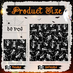 MotiMind 50 Pcs Halloween Disposable Napkins Paper Napkins Skull Dancing Skeleton Cocktail Napkins for Dinner Luncheon Halloween Party Tableware Supplies Trick or Treat Decorations