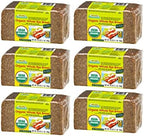 Mestemacher Whole Grain Bread (Organic Whole Rye, 17.6 oz, pack of 6)