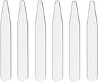 20 Count 2.2" 2.5" 2.7" 3" Inch Metal Collar Stays Stainless Steel