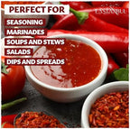 Eastanbul Aleppo Pepper, 5.3oz, Aleppo Pepper Flakes, Ground from Turkey, Pul Biber for Mediterranean & Middle Eastern Dishes, Crushed Turkish Red Biber Flakes, Delicious Chili, Vegan, Gluten Free
