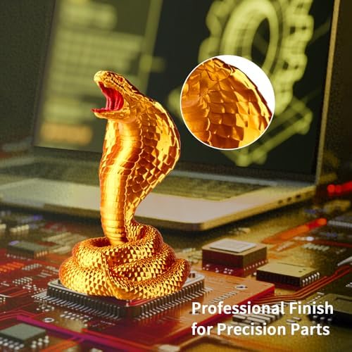 ERYONE Silk PLA Filament for 3D Printer, 1.75mm +/- 0.03mm, 1kg (2.1LBS)/Spool, Liquid Gold
