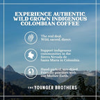 The Younger Brothers Trading Co. – Kogi Indigenous Wild-Grown Coffee, Medium Roast, Whole Bean, 35.2 oz (Pack of 1)