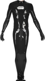 Latex Sleeping Bag Body Bag Crotch and Back Zipper Rubber Tight Sleep Sack