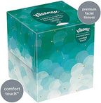 Kleenex® Professional Facial Tissue Cube for Business (21271), Upright Face Tissue Box, 6 Bundles / Case, 6 Boxes / Bundle, 36 Boxes / Case