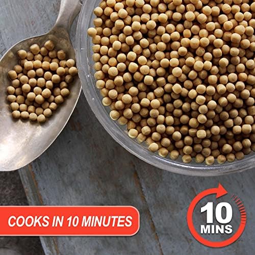 Baron’s Israeli Whole Wheat Couscous Toasted Pasta | 100% Natural Pearled Noodles for Soups, Side Dishes & More | Cooks in 10 Minutes! | Kosher | 2 Pack 21.16oz Jars