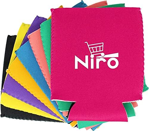 Niro Assortment | Essenza Flavored Mineral and Sparkling Water |10 Pack | Variety Pack San Pelligrino | Includes Niro Beverage Sleeve