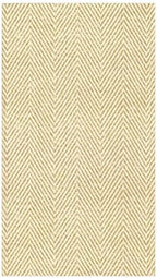 Caspari Paper Guest Towels Jute Linen, 12 Per Box,Tan,Guest Towel,9760GG