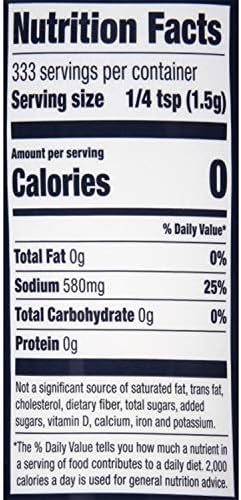 Morton Sea Salt, Coarse, (17.6 oz), 6-Pack, All-Natural, Perfect for Cooking & Finishing