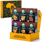 Seasoning Spice Set 6 Piece Variety Roberstons Collection from South Africa, BBQ Rubs, Marinades, Seasonings, and Spices for Meat, Chicken, Fish, and More - Gift for Dad, Men, and Grilling Enthusiasts
